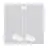 Emibig Lampa Wisząca Boom Stal Valkoinen | Nadaje Się Do 4x G9 - Max 8W