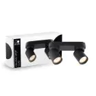 D'Lite Sufit Spot Clio Czarny Uchylny| Nadaje Się Do 2x GU10